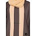 Kaftan Abaya - Brown and Beige   Kaftan Abaya - Brown and Beige